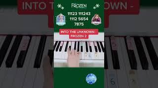 Easy Disney Song!!! #intotheunknown #frozen2 #easypianotutorial #howtoplaypiano #summypiano