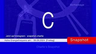 Snapshot Vorhersage▫️Die Stille bekommt einen Klang!? Nähren! Wirtschaftlicher Kollaps? • Charlie