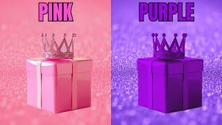 Choose your gift  Pink & Purple 🩷 #chooseyourgift #giftboxchallenge