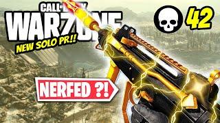 42 KILL WARZONE SOLO WIN!! MY *NEW* SOLO PR!!! (Cod Warzone Gameplay)