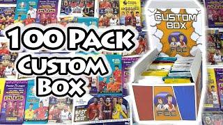 100 PACKS!! Custom Booster Box Opening | Match Attax 101 | Adrenalyn XL | Euro 2020 | Season Review