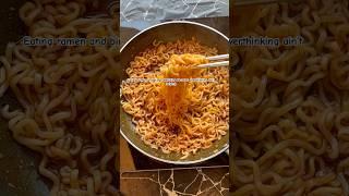 Budak hot chicken flavour ramen | Korean noodles #ashortaday #shortaday #budakramen #koreannoodles