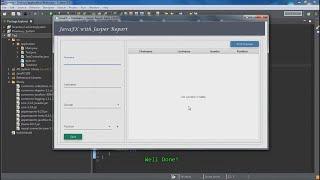 02 JavaFX CRUD with Jasper Report - Controller + FXML + CSS setup @Test