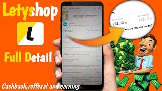 Letyshop cashback Apps Full Detail | How to use letyshop