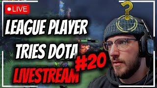 League of Legends Player Tries NEW DOTA 2 UPDATE | Dota 2 LIVESTREAM #20