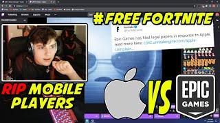 Clix React To Fortnite Banned From Mobile Because of THIS... & Epic Games VS Apple