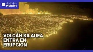 Las impresionantes imágenes que deja la erupción del volcán Kilauea