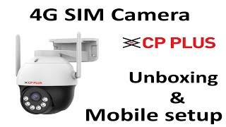 CP Plus 4G Rotating PT Camera in Tamil