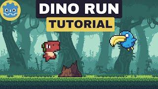 How to Make a Google Chrome T-Rex Style Sidescroller In Godot | Beginner Tutorial