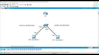 28 - Legacy Inter-VLAN Routing (Packet Tracer)