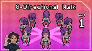 Pixel Art Class - 8 Directional Walk [Part 1]