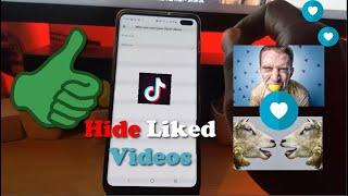 How to Make your Liked Videos Private on TikTok