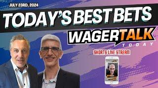 WAGERTALK TODAY: Free Picks | MLB | CFB + NFL | BEST BETS