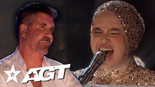 Blind Singer & Simon Cowell’s GOLDEN BUZZER Winner Putri Ariani Returns on America’s Got Talent!
