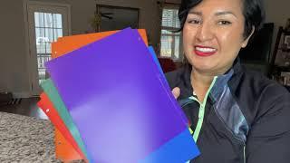 SUNEE 3 Hole Pocket Folders (6 Pack, Assorted Color) Review