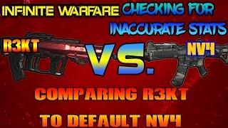 Infinite Warfare R3KT/REKT EPIC VARIANT VS  NV4 Comparing Stats AND Is The R3KT Worth it? Epic R3K