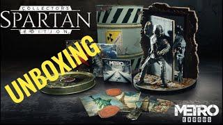 Metro Exodus Collector's Spartan unboxing