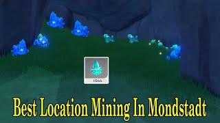 All Location Mining Crystal Chunk In Mondstadt | GENSHIN IMPACT