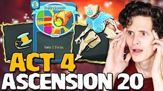 Slay The Spire - Ascension 20 Act 4! Defect Attempt w/ Frost Focus