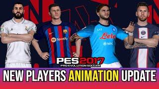 NEW ANIMATION PLAYERS || PES 2017