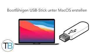 bootfähigen USB Stick unter MacOS erstellen (tutorial)