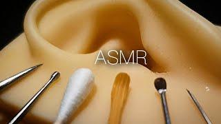 ASMR 100% relaxing ear cleaning that will satisfy your five senses️ No talking