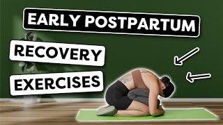 Postpartum Recovery: How To Move GENTLY (and Why It Matters)