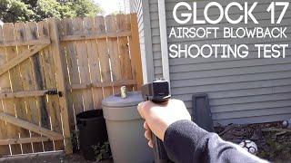 Umarex Airsoft Glock 17: Firing and Blowback Demonstration