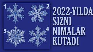 2022 yil sizni nimalar kutmoqda hech qiziqb kordingizmi mana bu test aynan shuning uchun