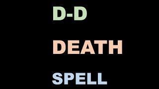 Most powerful death spell for an enemy which can even kill an enemy in a fraction of second