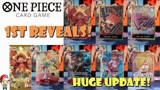 FIRST Official Reveals from PRB-01! Huge Update! Best Set Yet! (One Piece TCG News)