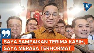 Anies Merasa Terhormat jika Diusung PDI-P di Pilkada Jakarta