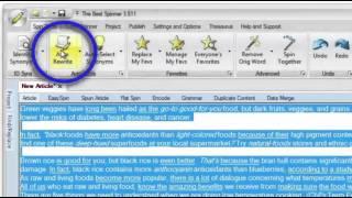 The Best Spinner Review - The Most Powerful Article Spinner Software