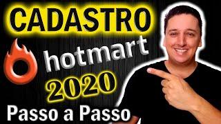 Cadastro HOTMART (ATUALIZADO 2020) - Como se CADASTRAR NO HOTMART Passo a Passo COMPLETO.