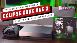 Unboxing The Limited Edition Xbox One X Eclipse Bundle w/ Elite Controller Series 2 from Taco Bell