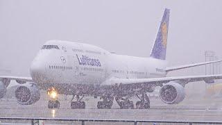 WINTER WONDERLAND HIGHLIGHTS - 1 HOUR of Pure Aviation -All  The Best from FRA BRU LGG and AMS!