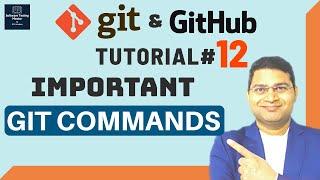 Git Tutorial #12 - Important Git Commands