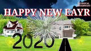 Happy new year video 2020 //kaimastaer tutorial