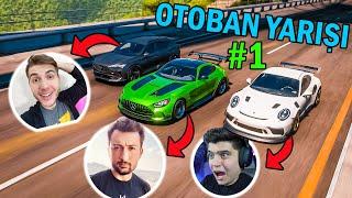 OTOBAN YARIŞLARI GERİ DÖNDÜ! Ekiple Arabalarımızı Kapıştırdık - Forza Horizon5 @DochYT,@NecatiAkcay