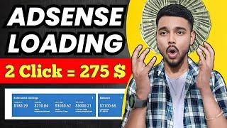 AdSense loading Trick 100% Safe | High cpc loading method