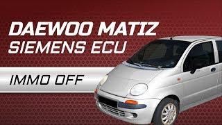 Daewoo Matiz (Siemens ECU) IMMO OFF with Julie Emulator™ by CarLabImmo