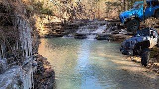 JL Rubicon vs JKU Rubicon - Jeep Trails Ozark National Forest -- Exploring The Ozarks Season 2 Ep. 2