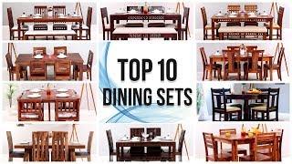 Dining Table: 10 Best Wooden Dining Table Set Design | Modern Dining Table Set | Top 10 Dining Set