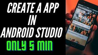 How I Made android  app in 5 Min |  Create a android app in 5 Min | Create a fart app