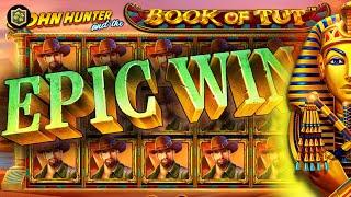 John Hunter and the Book of Tut  EPIC Big WIN Online Slot!  Pragmatic Play (Casino Supplier)