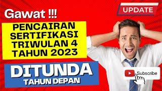 Sertifikasi Guru: Tunda Pencairan Tunjangan Sertifikasi Guru Triwulan 4 Tahun 2023