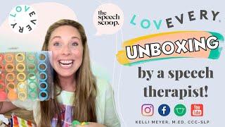 LOVEVERY UNBOXING: “The Helper” How To Use Your Play Kit to Boost Speech and Language Skills at Home