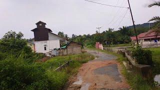 suasana damai di perkampungan dayak ba' ahe kalimantan warganya yang ramah-ramah