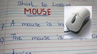Essay on Computer Mouse/ 10 Lines on Computer Mouse/ Essay on Mouse in english