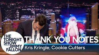 Thank You Notes: Kris Kringle, Cookie Cutters